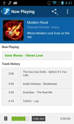 RadioTunes android App screenshot 1